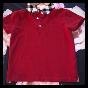 Boys Burberry polo 8
